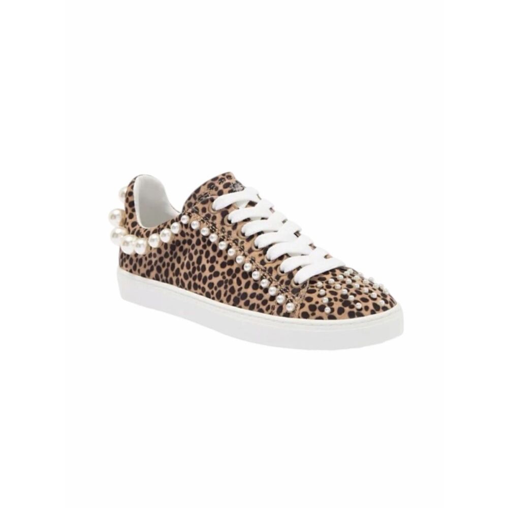 Stuart Weitzman Goldie Embellished Sneaker Size 7.5
